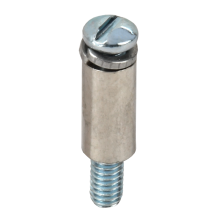 Винт + втулка под стационарную перемычку для колодки клеммной CTS 2,5/4мм2 IEK (YCT10-00-K03-002-SS)