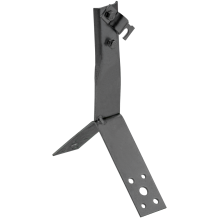 Держатель проводника круглого 6-10мм винтовой для конька h=80мм оцинкованная сталь TD IEK (ZDP80-13-4-16-80)