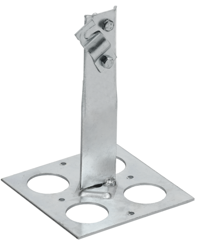 Держатель проводника круглого 6-10мм винтовой IEK (ZDP85-11-6-16-150) в Комсомольске-на-Амуре Крепеж Pintop.ru