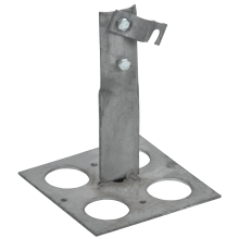 Держатель проводника круглого 6-10мм винтовой IEK (ZDP85-13-1-16-150)