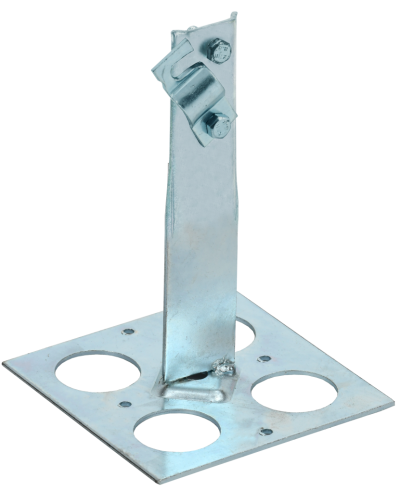 Держатель проводника круглого 6-10мм винтовой IEK (ZDP85-14-1-16-150) в Комсомольске-на-Амуре Крепеж Pintop.ru