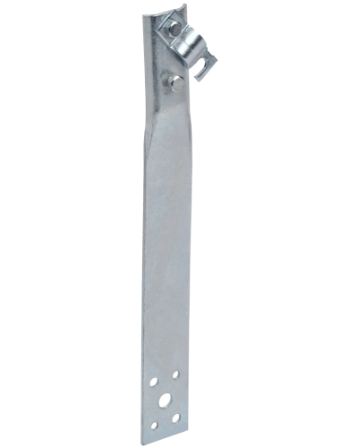 Держатель проводника круглого 6-10мм винтовой прямой h=150мм оцинкованная сталь HDZ IEK (ZDP86-14-1-16-150) в Комсомольске-на-Амуре Крепеж Pintop.ru