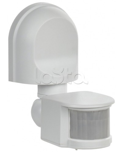 Датчик движения ДД-008 1100Вт 180град 12м IP44 белый IEK (LDD10-008-1100-001) в Комсомольске-на-Амуре Дополнительное оборудование для ОПС Pintop.ru