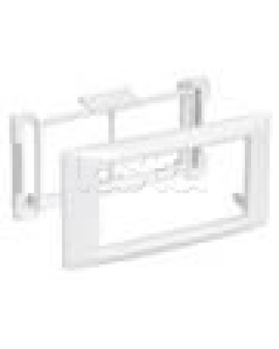 Рамка и суппорт на 4 модуля 45×45 IEK CKK-40D-RSU4-075-K01 в Комсомольске-на-Амуре Распределительные коробки Pintop.ru