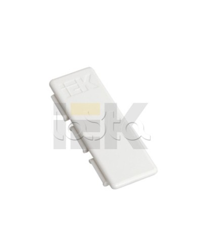 Соединитель на стык для закрытия распила c лицевой стороны при соединении кабель-каналов типоразмера 100х60 IEK (CKK-40D-SL75-K01) в Комсомольске-на-Амуре Аксессуары для кабель-канала Pintop.ru