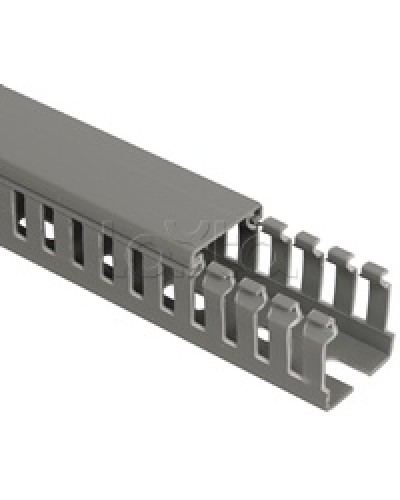 Кабель-канал перфорированный 40х40 ИМПАКТ IEK CKM50-040-040-1-K03 в Комсомольске-на-Амуре Кабель-канал Pintop.ru