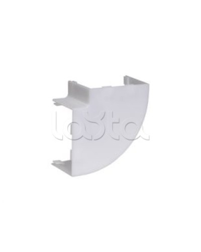 Поворот на 90 гр. КМП 40x25 ЭЛЕКОР IEK CKMP10D-P-040-025-K01 в Комсомольске-на-Амуре Аксессуары для кабель-канала Pintop.ru