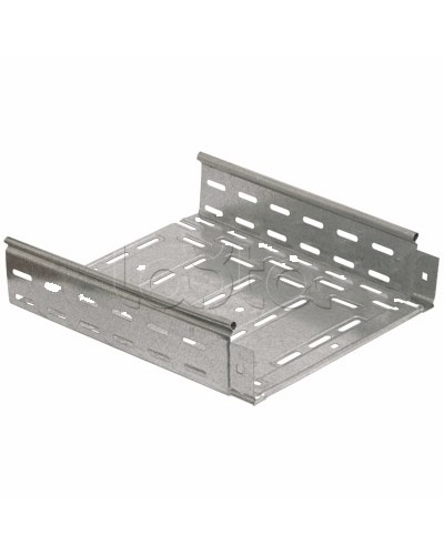 Лоток перфорированный 80х100х3000 IEK CLP10-080-100-3 в Комсомольске-на-Амуре Кабельные лотки Pintop.ru
