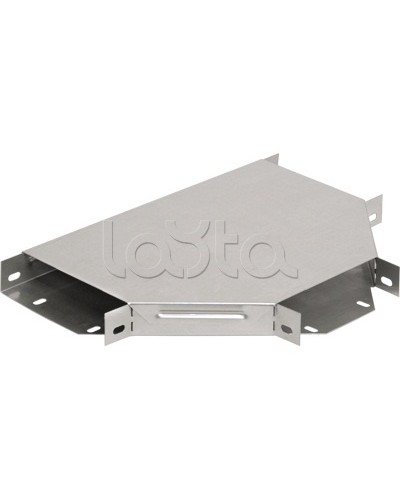 Ответвитель 80х100 Т-образный IEK (CLP1T-080-100) в Комсомольске-на-Амуре Аксессуары для лотков Pintop.ru