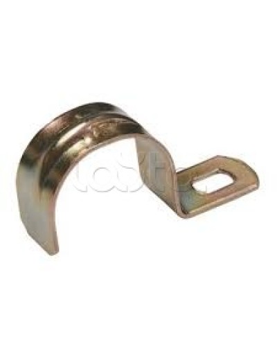 Скоба металлическая однолапковая d14-15 IEK CMAT10-14-100 в Комсомольске-на-Амуре Держатели, клипсы, скобы Pintop.ru