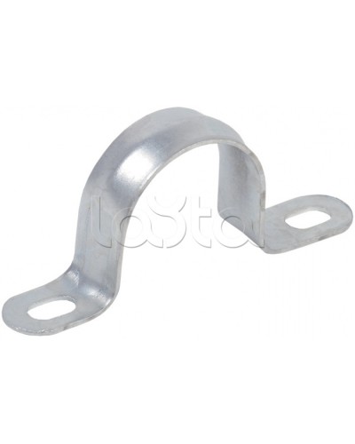 Скоба двухлапковая d31-32 IEK CMAT11-31-100 в Комсомольске-на-Амуре Держатели, клипсы, скобы Pintop.ru