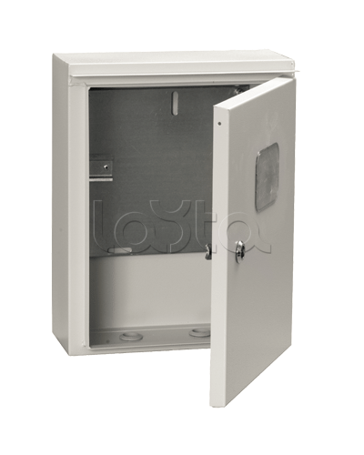 Щит ввода и учета электроэнергии на 3 модуля IEK ЩУ 3/1-0 74 У1 IP54 (MKM51-N-03-54) в Комсомольске-на-Амуре Щиты электрические Pintop.ru