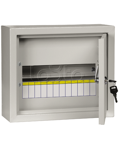 Щит распределительный навесной IEK ЩРн-9з с замком IP31 (MKM14-N-09-31-Z) в Комсомольске-на-Амуре Щиты электрические Pintop.ru