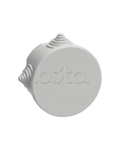 Коробка распаячная для открытой проводки (4 ввода) с повышенной степенью защиты d75x40 IEK КМ41237 (UKO11-075-040-000-K41-44) в Комсомольске-на-Амуре Распределительные коробки Pintop.ru