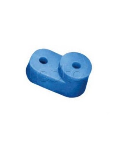 Угловой изолятор для «0» шины синий IEK YIS32 в Комсомольске-на-Амуре Клеммные колодки Pintop.ru