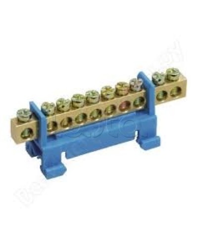 Шина нулевая с DIN-изолятором типа «Стойка» ШНИ-6х9-14-С-С IEK YNN10-69-14P-K07 в Комсомольске-на-Амуре Клеммные колодки Pintop.ru