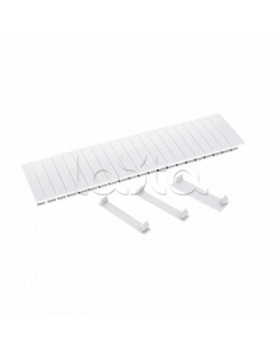 Заглушка 12 модулей белая IEK YZM10-12-K01 в Комсомольске-на-Амуре Аксессуары для кабель-канала Pintop.ru