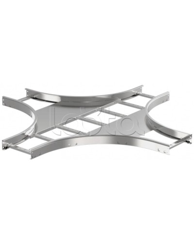 Крестовина лестничная LESTA 100х300мм R600 IEK (CKR05-4-100-300) в Комсомольске-на-Амуре Аксессуары для лотков Pintop.ru