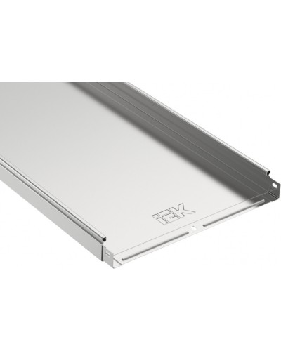 ESCA Лоток неперфорированный 50х400х3000-1,2 IEK (CLN10-050-400-120-3) в Комсомольске-на-Амуре Аксессуары для лотков Pintop.ru