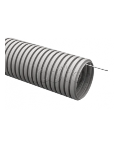 Труба гофр. ПВХ d=25 с зондом (50м) GENERICA IEK (CTG20-25-K41-050-G) в Комсомольске-на-Амуре Труба гофрированная Pintop.ru