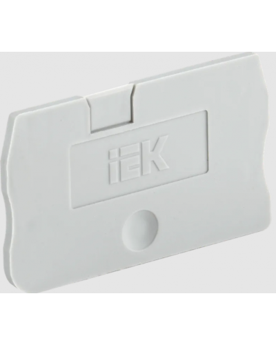 Заглушка для КПИ 2в-1,5/2,5 серая IEK (YZN11D-ZGL-002-K03) в Комсомольске-на-Амуре Клеммные колодки Pintop.ru