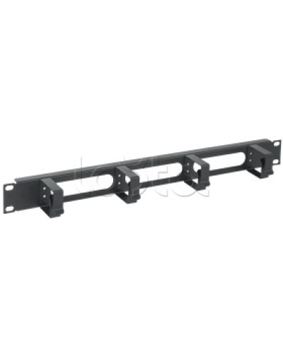 Органайзер кабельный горизонтальный 19 1U ITK CO05-1M4RM в Комсомольске-на-Амуре Кабельные органайзеры Pintop.ru