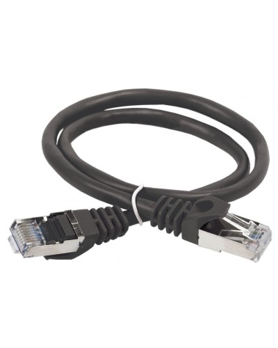 ITK Коммутационный шнур (патч-корд), кат.5Е FTP, 1м, черный (PC09-C5EF-1M) в Комсомольске-на-Амуре Патч-корды и пигтейлы Pintop.ru