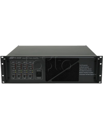 Усилитель мощности 4-x канальный JDM PA-412DP в Комсомольске-на-Амуре Усилители Pintop.ru