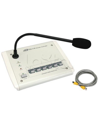 Станция настольная микрофонная JDM RC-110 в Комсомольске-на-Амуре Микрофонные консоли и микрофоны Pintop.ru