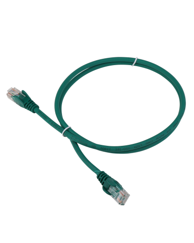 Патч-корд LANMASTER LSZH UTP кат.5e, 0.3 м, зеленый LANMASTER LAN-PC45/U5E-0.3-GN в Комсомольске-на-Амуре Патчкорды (медные) Pintop.ru