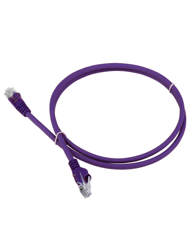 Патч-корд LANMASTER LSZH UTP кат.5e, 0.3 м, фиолетовый LANMASTER LAN-PC45/U5E-0.3-VI в Комсомольске-на-Амуре Патчкорды (медные) Pintop.ru