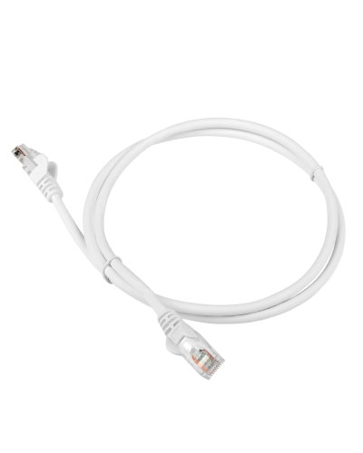 Патч-корд LANMASTER LSZH UTP кат.5e, 0.3 м, белый LANMASTER LAN-PC45/U5E-0.3-WH в Комсомольске-на-Амуре Патчкорды (медные) Pintop.ru