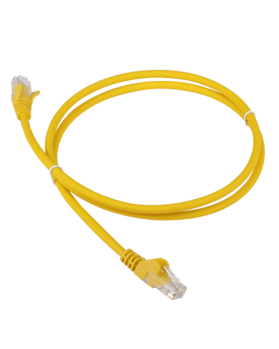 Патч-корд LANMASTER LSZH UTP кат.5e, 0.3 м, желтый LANMASTER LAN-PC45/U5E-0.3-YL в Комсомольске-на-Амуре Патчкорды (медные) Pintop.ru
