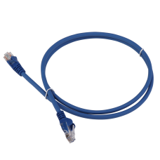 Патч-корд LANMASTER LSZH UTP кат.5e, 8.0 м, синий LANMASTER LAN-PC45/U5E-8.0-BL
