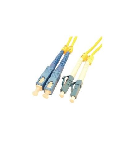 Патч-корд оптический дуплексный, ST/UPC-LC/UPC, SM, LSZH, 2 м LANMASTER LAN-2ST-2LC/SU-2.0 в Комсомольске-на-Амуре Патч-корды и пигтейлы Pintop.ru