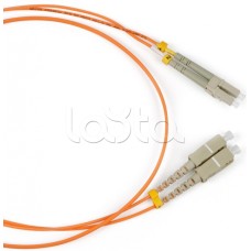 Патч-корд оптический LANMASTER LAN-LC-SC/OM2-3.0