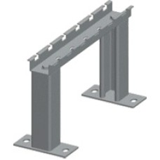 Рама напольная для лотка шириной 100мм LANMASTER LAN-MT-KR100-EZ