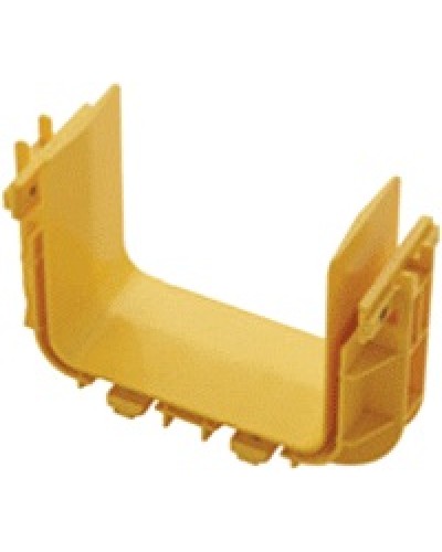 Соединитель оптического лотка 360 мм, желтый LANMASTER LAN-OT360-CN в Комсомольске-на-Амуре Аксессуары для кабель-канала Pintop.ru