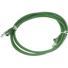 Патч-корд RJ45 - RJ45, 4 пары, UTP, категория 6, 0.5 м, зеленый, LSZH LANMASTER LAN-PC45/U6-0.5-GN