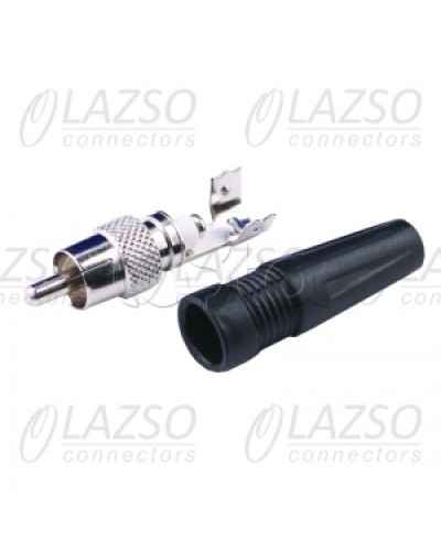 Разъем штекер RCA под винт LAZSO (APR012) в Комсомольске-на-Амуре Коннекторы Pintop.ru