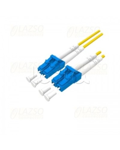 Патч-корд оптический Lazso PC-DU-LC/LC(3m) в Комсомольске-на-Амуре Патч-корды и пигтейлы Pintop.ru