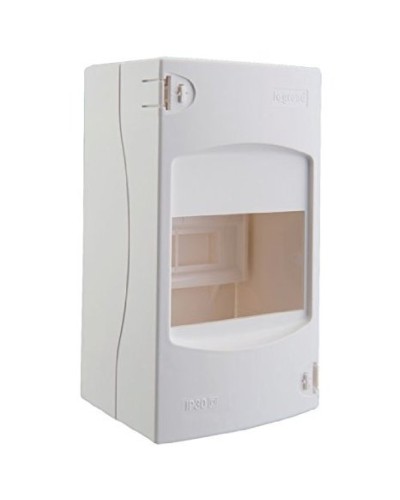 Щиток накладной Mini S 4 модуля белый Legrand 001304 в Комсомольске-на-Амуре Боксы для автоматов Pintop.ru