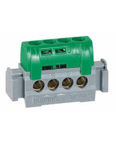 Клеммник зеленый 4х1.5-16 мм2 LEGRAND 004830 в Комсомольске-на-Амуре Клеммные колодки Pintop.ru