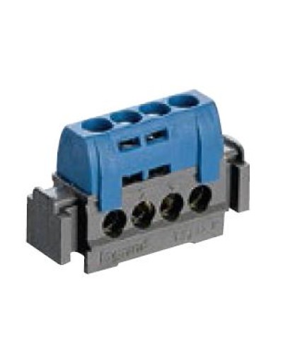Клеммник синий 4х1.5-16 мм2 LEGRAND 004840 в Комсомольске-на-Амуре Клеммные колодки Pintop.ru