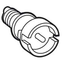 Замок с двусторонним ключом Legrand 020296