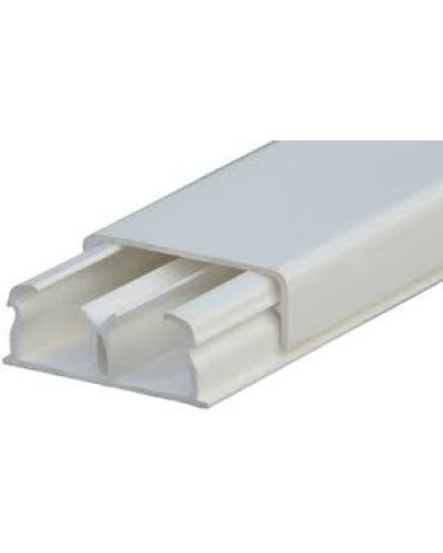 Мини-плинтус DLPlus 32x12,5 мм 2 отделения длина 2,1 м белый Legrand 030014 в Комсомольске-на-Амуре Кабель-канал Pintop.ru