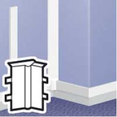 Угол внутренний переменный для мини-плинтусов DLPlus 60x16/20 белый Legrand 030291