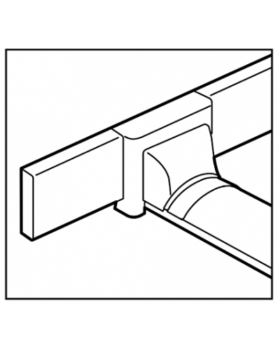 Переходник на напольный кабель-канал LEGRAND 032805 в Комсомольске-на-Амуре Аксессуары для кабель-канала Pintop.ru