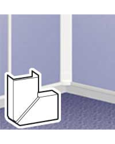 Угол плоский 40x12.5 Legrand 033316 в Комсомольске-на-Амуре Аксессуары для кабель-канала Pintop.ru