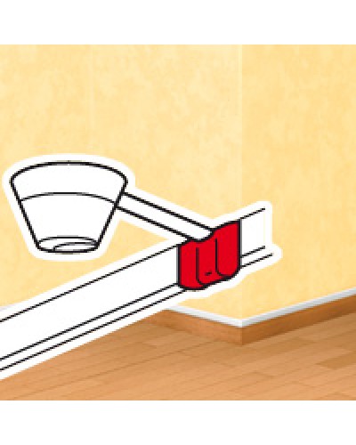 Ответвление Т-образное для мини-канала 40х16 LEGRAND 033329 в Комсомольске-на-Амуре Аксессуары для кабель-канала Pintop.ru